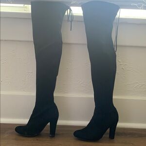 Black Over-the-Knee Women's Boots by Steve Madden